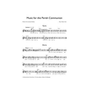 How: Music for the Parish Communion (Melody Edition)