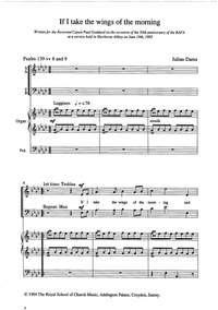 Dams: If I take the wings of the morning