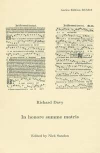 Davy, Richard : In honore summe matris