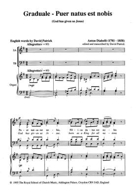 Diabelli: Puer Natus Est Nobis
