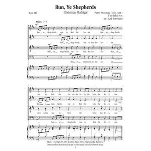 Passereau: Run Ye Shepherds