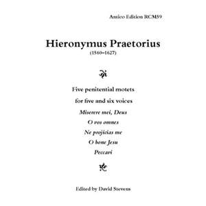Praetorius: Five Penitential Motets