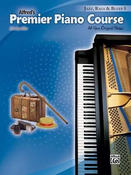 Martha Mier: Premier Piano Course, Jazz, Rags & Blues 5