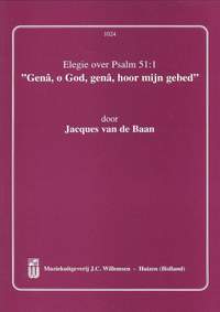 Baan: Gena O God Hoor Mijn Gebed Psalm 51:1