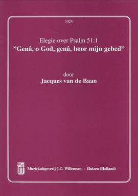 Baan: Gena O God Hoor Mijn Gebed Psalm 51:1