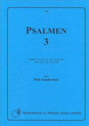 Dick Sanderman: Psalmen 3