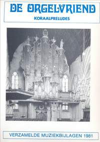 Haalboom: Orgelvriend 1981 Koraalpreludes