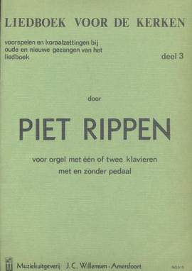 P. Rippen: Liedboek Voor De Kerken Deel 3