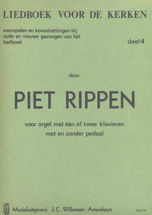 P. Rippen: Liedboek Voor De Kerken Deel 4