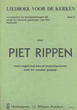 P. Rippen: Liedboek Voor De Kerken Deel 5