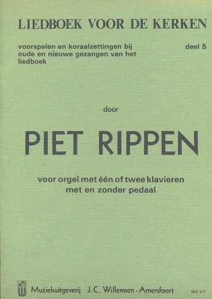 P. Rippen: Liedboek Voor De Kerken Deel 5