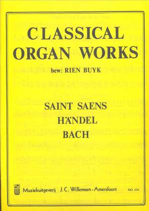 Classical Organ Works Saint-Saens