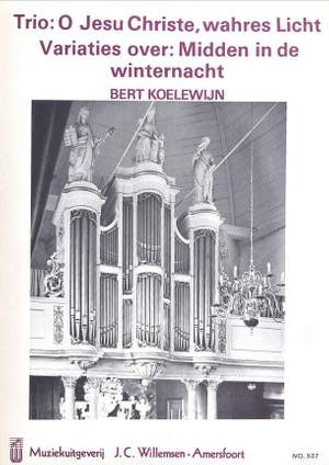 P. Koelewijn: Trio O Jesu Christe