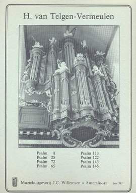 H van Telgen-Vermeulen: Psalm 8 25 72 65 113 122 143 146