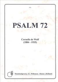 C. de Wolf: Psalm 72