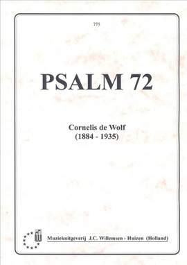C. de Wolf: Psalm 72