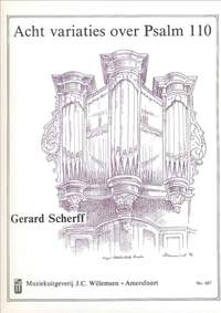 G. Scherff: 8 Variaties over Psalm 110