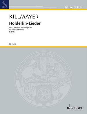 Killmayer, W: Hölderlin-Lieder