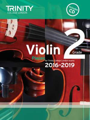 Violin 2016-2019. Grade 2 (score/pt/CD)