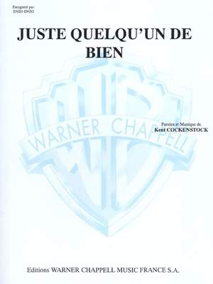 Enzo: Enzo Juste Quelqu'Un Bien