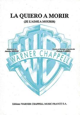 Francis Cabrel: La Quiero A Morir