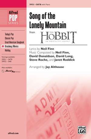 Song of the Lonely Mountain (from The Hobbit: An Unexpected Journey) SATB