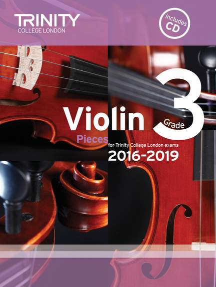 Violin 2016-2019. Grade 3 (score/pt/CD)