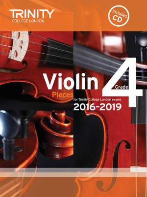 Violin 2016-2019. Grade 4 (score/pt/CD)