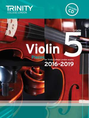 Violin 2016-2019. Grade 5 (score/pt/CD)