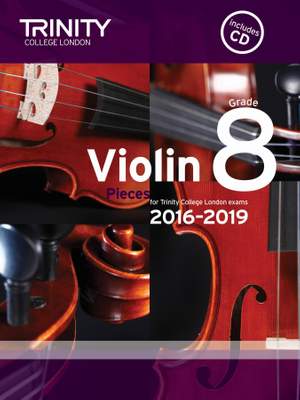 Violin 2016-2019. Grade 8 (score/pt/CD)