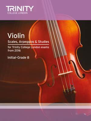 Violin Scales Initial-Grade 8 from 2016
