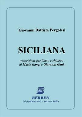 Giovanni Battista Pergolesi: Siciliana Fl E Chit (Gangi)