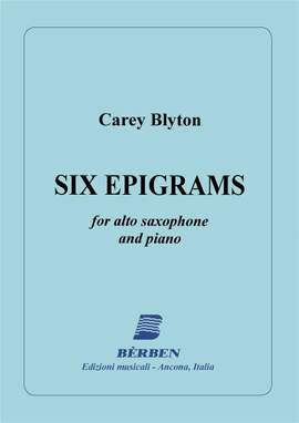 Carey Blyton: 6 Epigrams