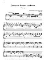 Johann Sebastian Bach: Chromatic Fantasy and Fugue, BWV 903 Product Image