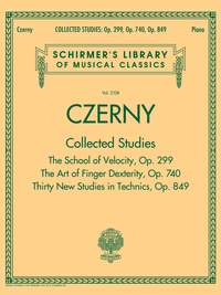 Carl Czerny: Collected Studies: Op. 299, Op. 740, Op. 849