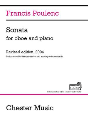 Francis Poulenc: Sonata for Oboe and Piano
