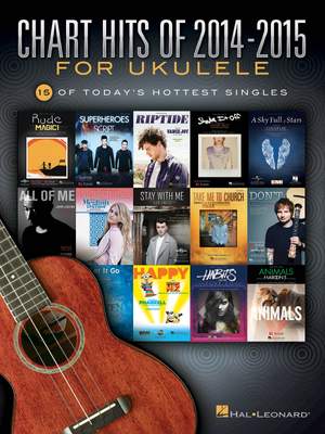 Chart hits of 2014-2015 for Ukulele