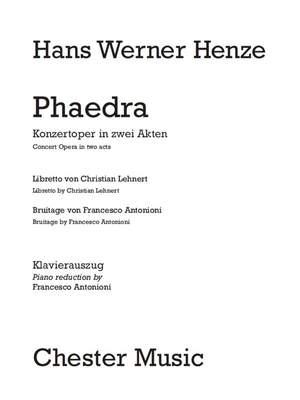 Hans Werner Henze: Phaedra