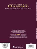 Georg Friedrich Händel: Six sonatas for flute (or violin) and piano Product Image