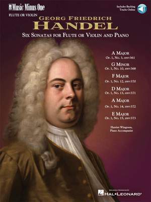 Georg Friedrich Händel: Six sonatas for flute (or violin) and piano