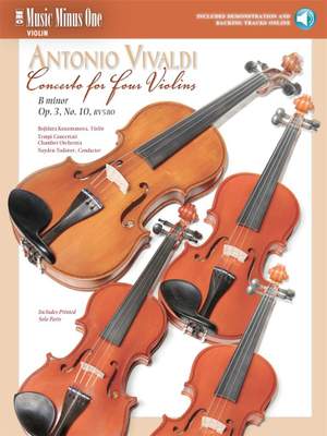 Antonio Vivaldi: Concerto for 4 Violins B minor Op. 3 No.10 RV580