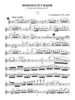 Ludwig van Beethoven: Two Romances for Violin, Op. 40 in G & Op. 50 in F Product Image