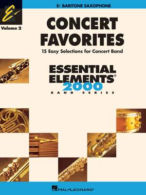 Concert Favorites Vol. 2 - Baritone Sax