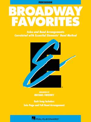 Essential Elements Broadway Favorites (Percussion)