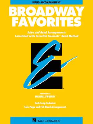 Essential Elements Broadway Favorites (Piano Acc)