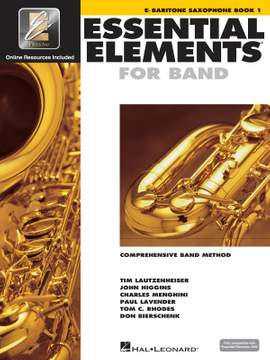 Essential Elements for Band - Book 1 - Bari Sax