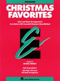 Essential Elements Christmas Favorites -Percussion