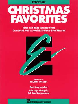 Essential Elements Christmas Favorites -Percussion