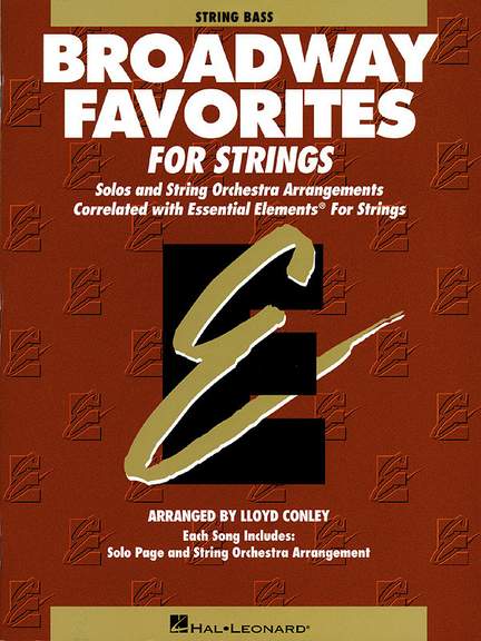 Essential Elements Broadway Favorites for Strings