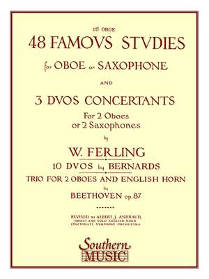 Franz Wilhelm Ferling: 48 Famous Studies, (1st and 3rd Part)